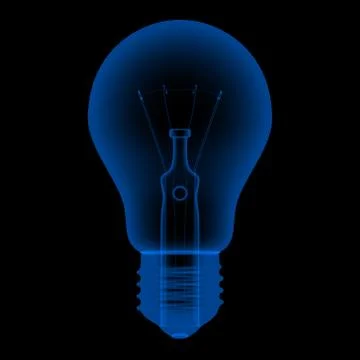 Bulb x ray Stock Illustration