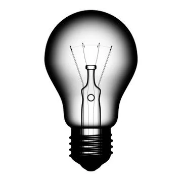 Bulb x ray Stock Illustration