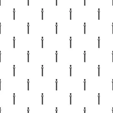 Bulb zip pattern seamless 库存插图