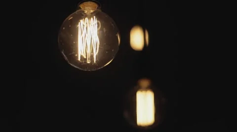 Bulbs coming to light Stock Footage 55146489