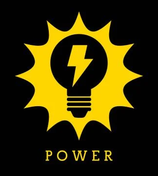 Bulbs design over black background vector illustration Stock Illustration