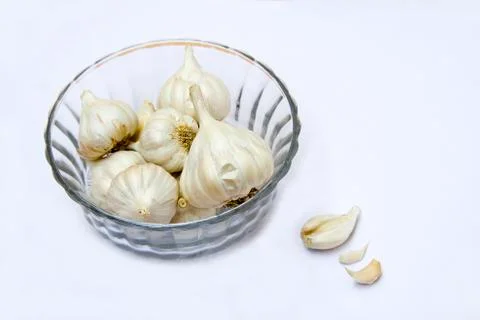 Bulbs of Garlic Stock Photos