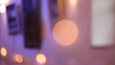 Bulbs out of focus Stock Footage 93722103