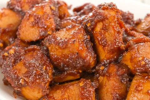 Buldak / Fire Chicken Stock Photos