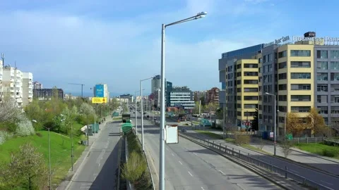 Bulevard Sofia Mladost 4 Stock Footage 184521105