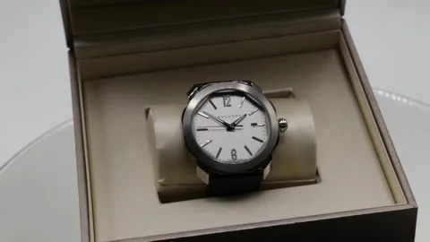 Bulgari watch Stock Footage 275892178