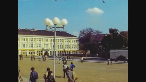 Bulgaria 1981, Sofia street view 4 Stock Footage 147356518