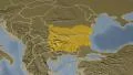 Bulgaria extruded. Bumps. 4k or 4k+ Resolution