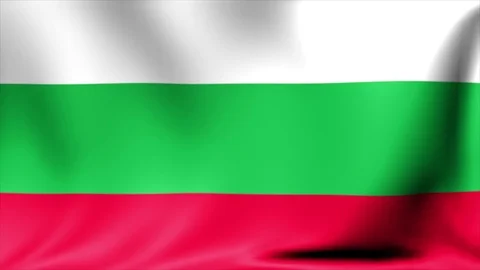 Bulgaria Flag. Background Seamless Looping Animation. 4K High Definition Video Stock Footage 71721364
