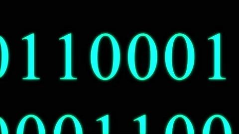 Bulgaria Flag in Digital Binary Numbers cyber style matrix Video stock 135291861