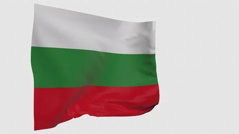Bulgaria flag Stock Footage 147836196