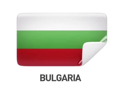 Bulgaria Flag Icon Stock Illustration