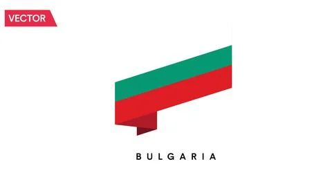 Bulgaria Flag Icon Illustration