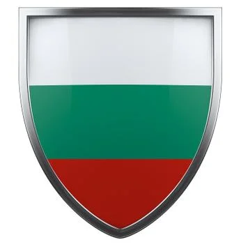 Bulgaria flag Stock Illustration