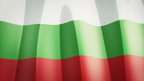 Bulgaria Flag Stock Illustration