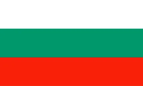 Bulgaria flag Stock Illustration