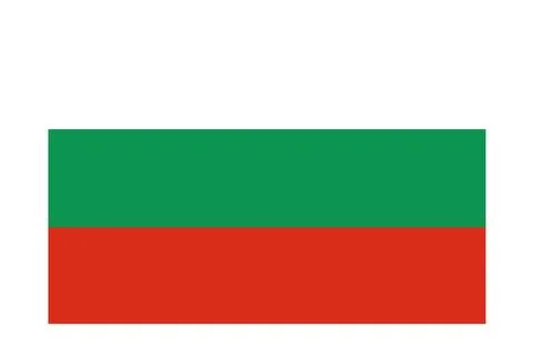 Bulgaria flag Stock Illustration