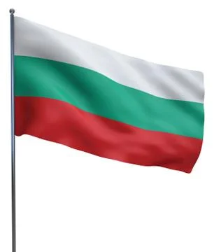 Bulgaria Flag Image Stock Illustration