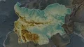 Bulgaria - hub of the world. Relief 4k or 4k+ Resolution