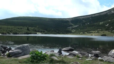 BULGARIA LAKE 스톡 동영상 128713460