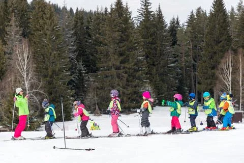 BULGARIA SOFIA VITOSHA SKI Stock Photos