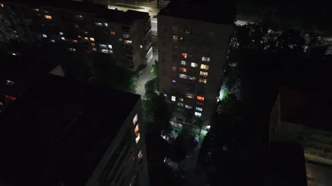 Bulgaria Soviet Communist Blocks Building 库存影片 336968675