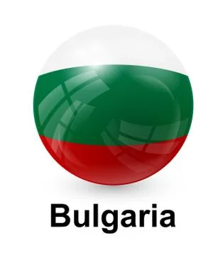 Bulgaria state flag Stock Illustration