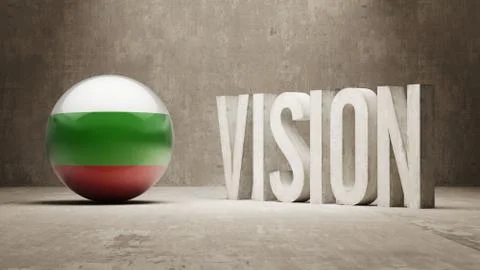 Bulgaria. Vision Concept. Stock Illustration