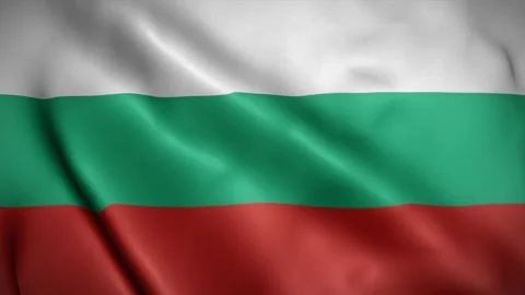 Bulgaria waving flag, 4k Bulgarian Flag Waving Animation Vidéo 263837053