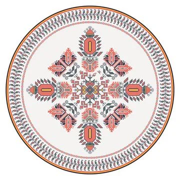 Bulgarian design element Stock Illustration