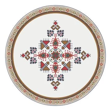Bulgarian design element Stock Illustration