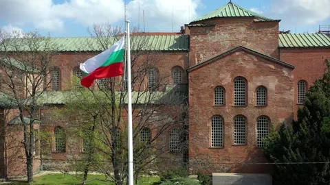 Bulgarian Flag Stock Footage 188447328