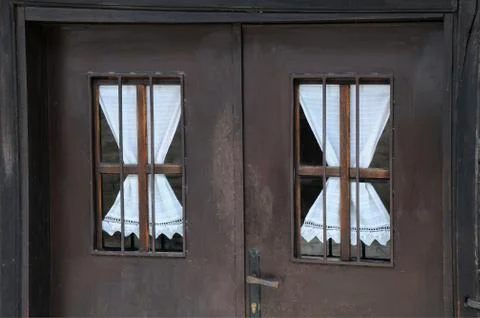 Bulgarian windows Stock Photos