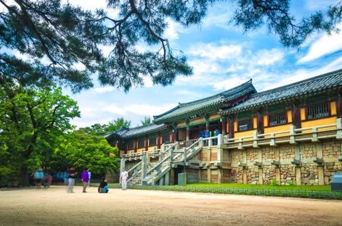 Bulguksa temple Stock Photos