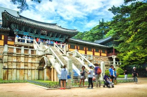 Bulguksa temple Stock Photos