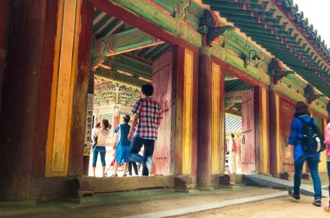 Bulguksa temple Stock Photos