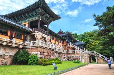 Bulguksa temple Stock Photos