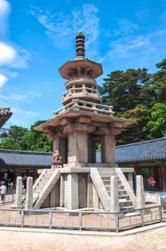 Bulguksa temple Stock Photos