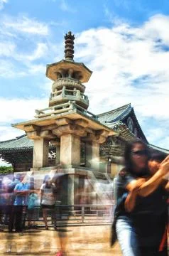 Bulguksa temple 写真素材