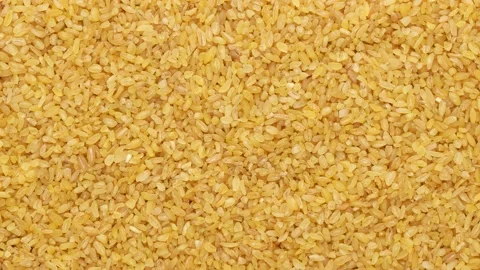 Bulgur - background. Bulgur, top view. Stock Footage 141367710
