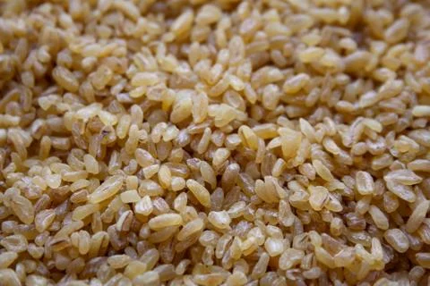 Bulgur grains texture Stock Photos