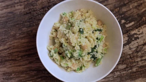 Bulgur Plate Stock Footage 126917539