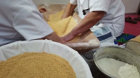 Bulgur wheat Stock Footage 147731075