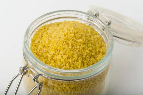 Bulgur wheat Stock Photos