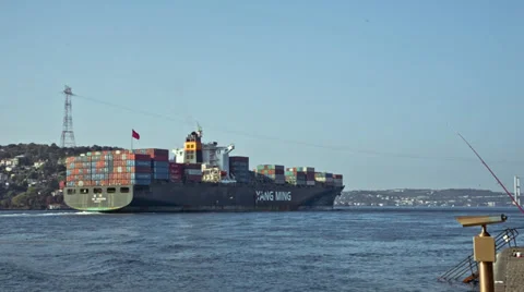 Bulk Carrier 스톡 동영상 27282612