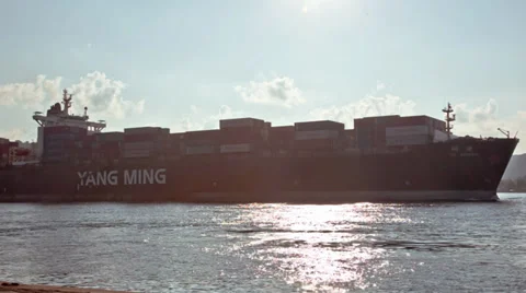 Bulk Carrier Stock Footage 27284289