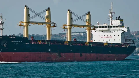 Bulk Carrier 스톡 동영상 27434843