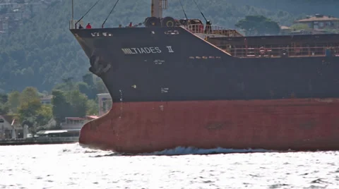 Bulk Carrier Stock Footage 27550793