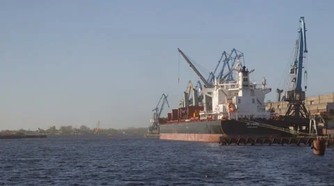 Bulk carrier Stock Footage 38633281