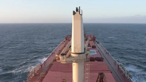 Bulk carrier underway 库存影片 297009689